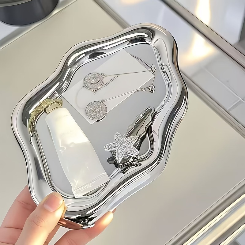 Jewelry Watches Box - Jewelry Tray, Elegant Cloud Hexagon Design,