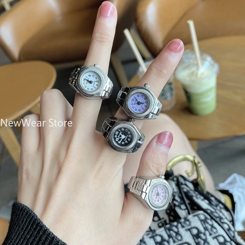 Vintage Jewelry Watches Women - Vintage Punk Finger Watch Mini Elastic