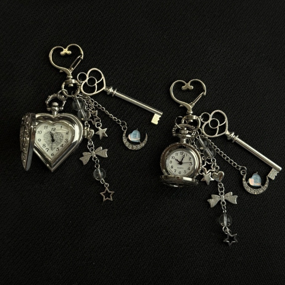 Vintage Jewelry Watches Women - Original Hollow Heart Pocket Watch Chain