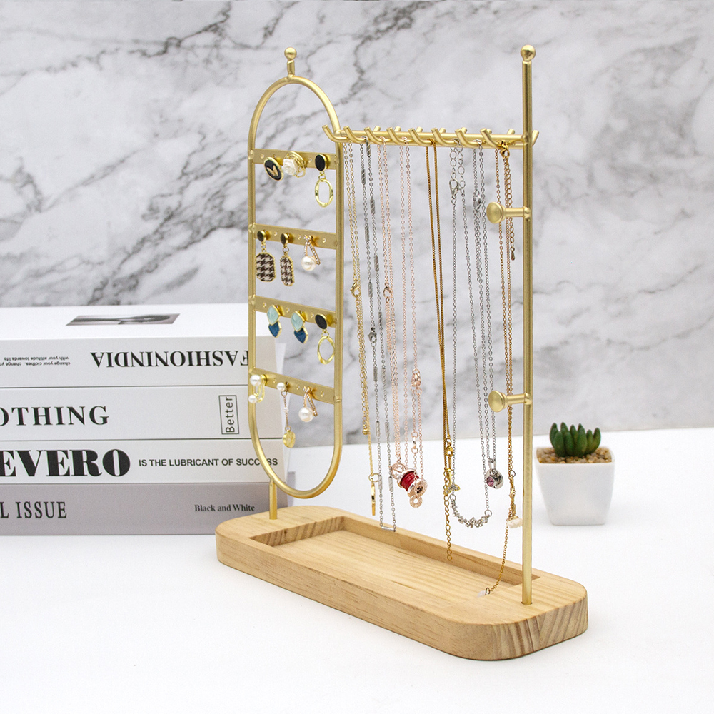 1 desktop solid wood base jewe - Jewelry And Watches Stores recensie en prijs
