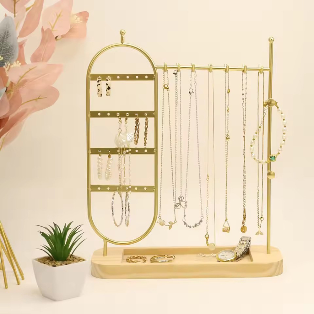 1 desktop solid wood base jewe - Jewelry And Watches Stores recensie en prijs