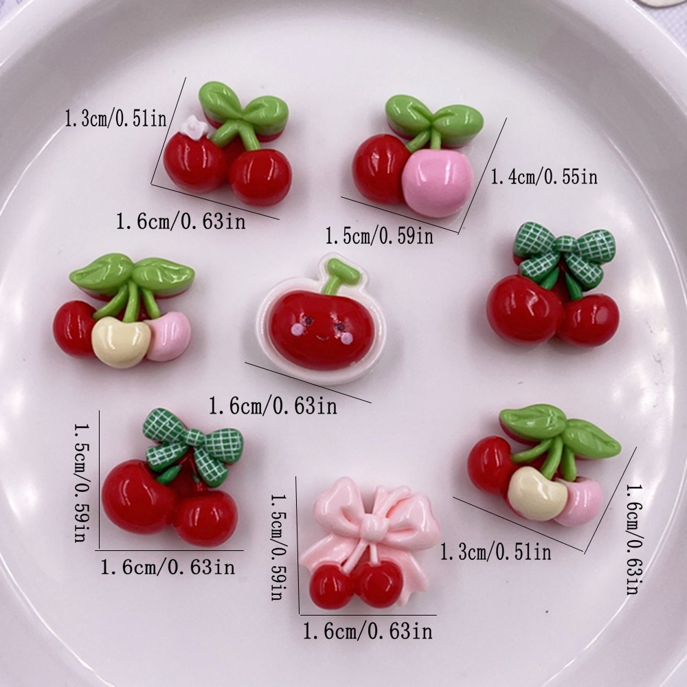 24pcs Colorful Kawaii Cartoon  - Paradise Jewelry & Watches Dolphin Mall recensie en prijs