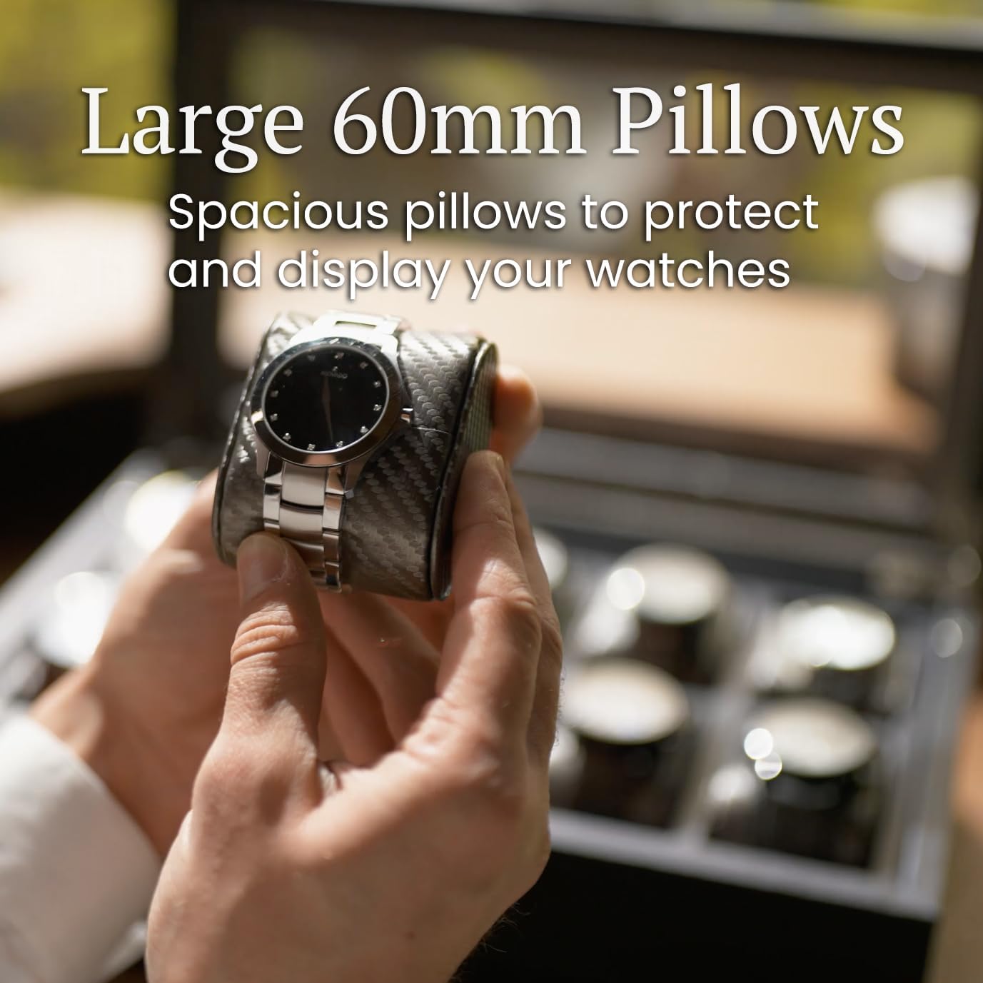 Large Watch Box for Men, 10-Sl - Jewelry Watches Box recensie en prijs