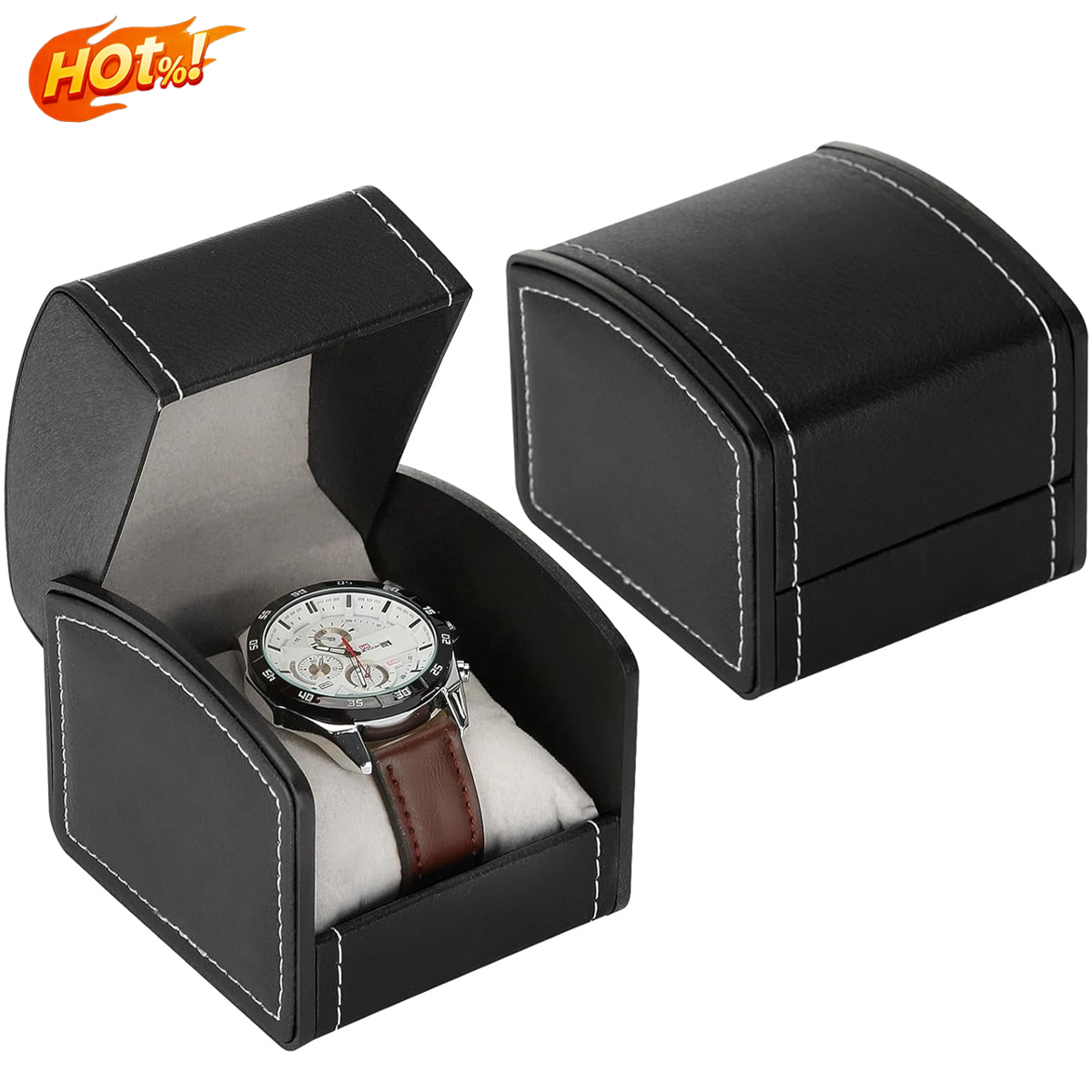Single Watch Gift Box Portable - Vintage Jewelry Watches Women recensie en prijs