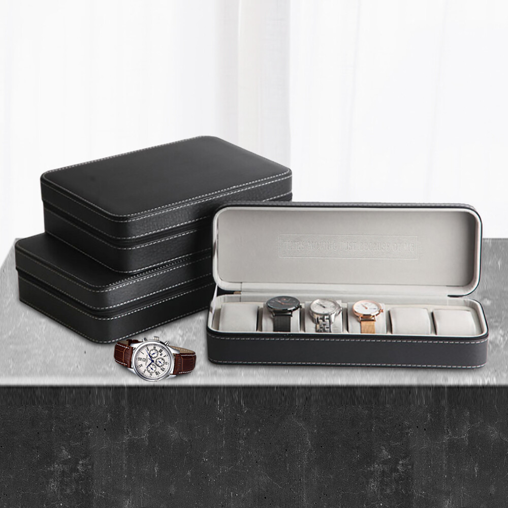 Bymaocar Portable 6 Slot Zippe - Jewelry Watches Box recensie en prijs