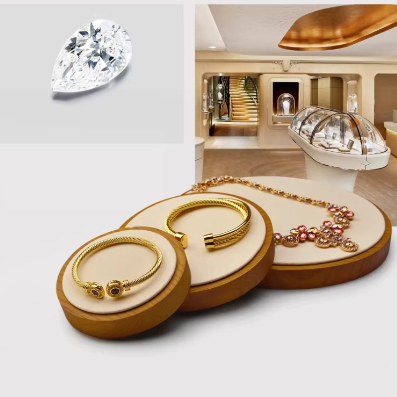 Solid Wood Jewelry Display Tra - Jewelry And Watches Stores recensie en prijs