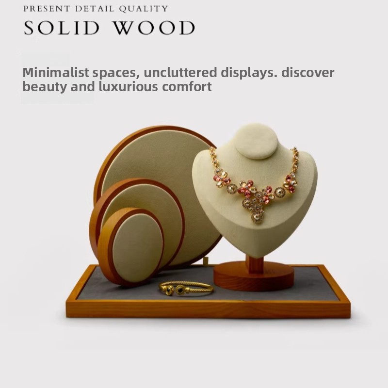 Solid Wood Jewelry Display Tra - Jewelry And Watches Stores recensie en prijs
