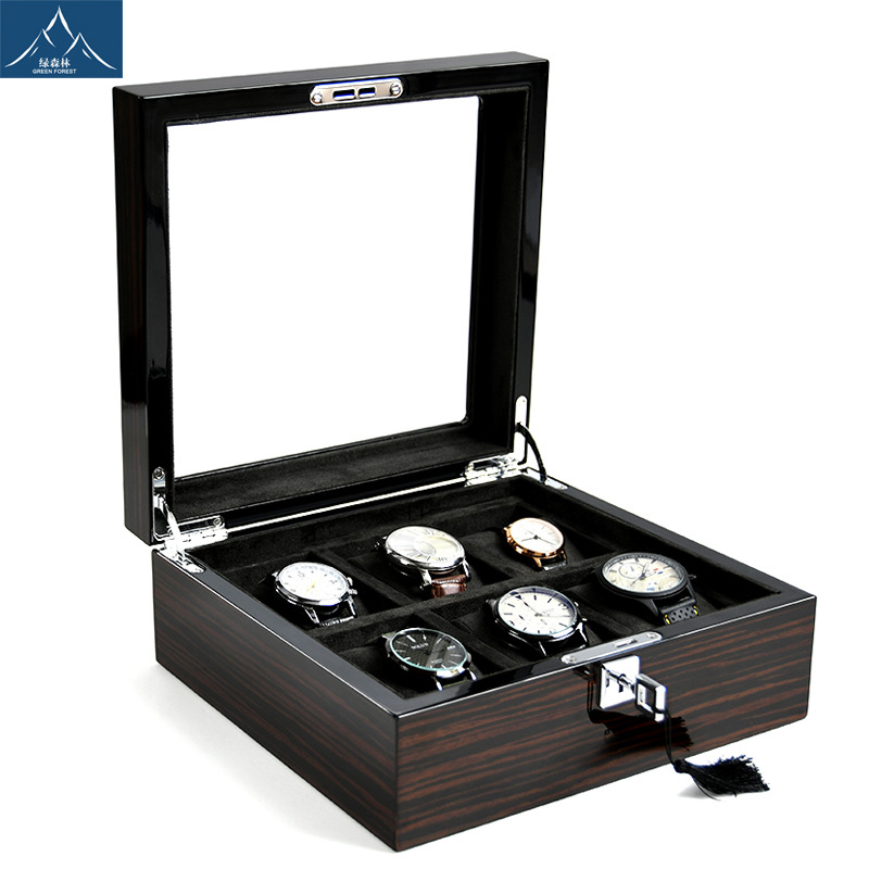 Hxl wooden piano lacquer multi - Jewelry Watches Box recensie en prijs