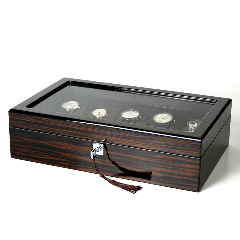 Hxl wooden piano lacquer multi - Jewelry Watches Box recensie en prijs