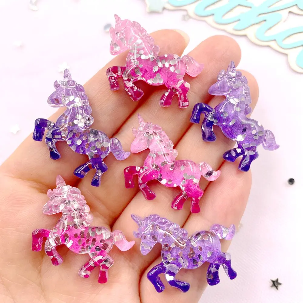 6PCS Colorful Resin Glitter 3D - Paradise Jewelry & Watches Dolphin Mall recensie en prijs