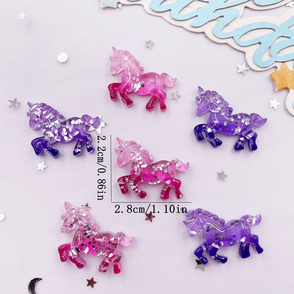 6PCS Colorful Resin Glitter 3D - Paradise Jewelry & Watches Dolphin Mall recensie en prijs