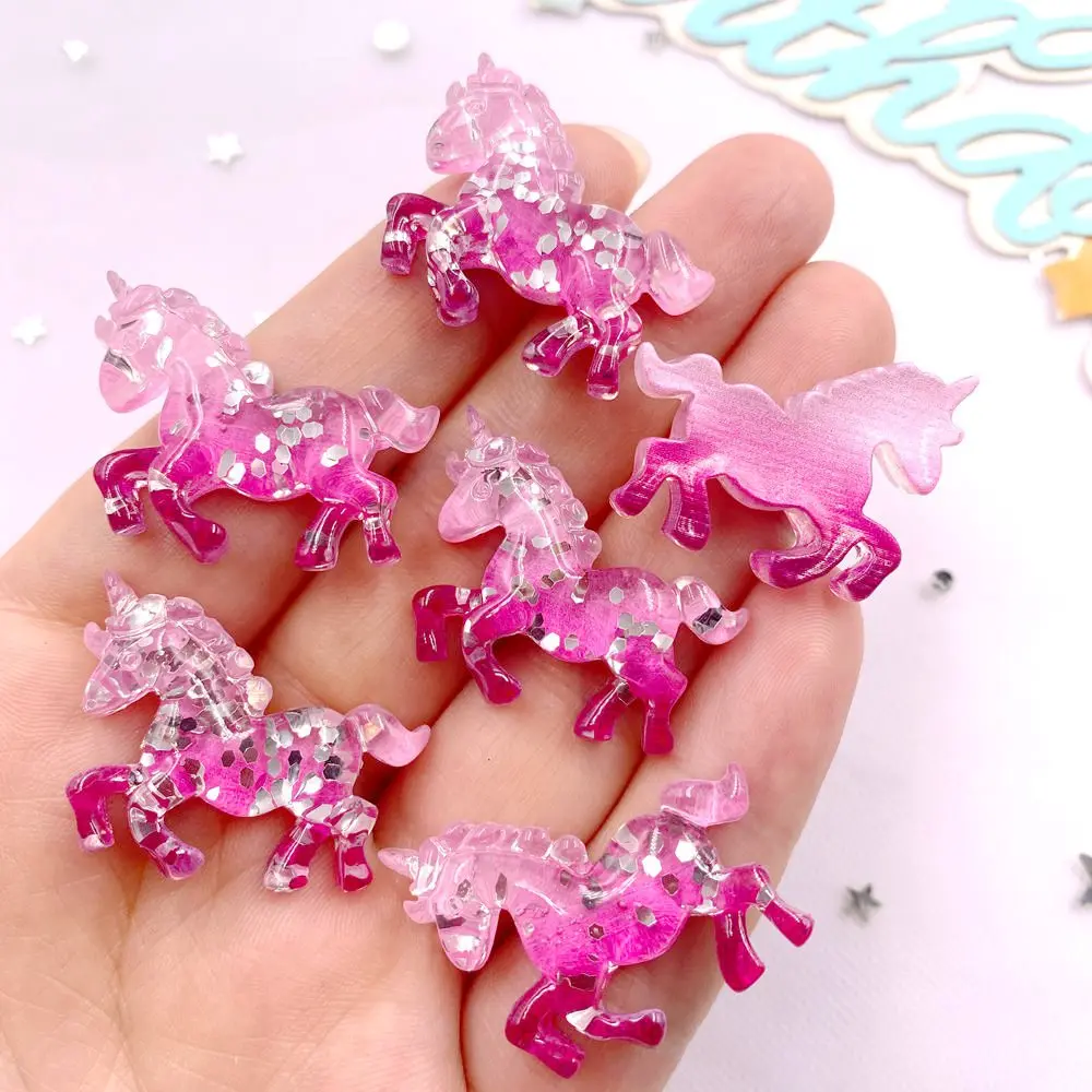 6PCS Colorful Resin Glitter 3D - Paradise Jewelry & Watches Dolphin Mall recensie en prijs