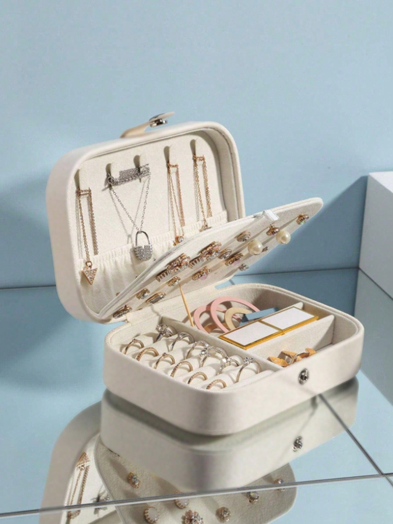 1 Rectangular Jewelry Box Pu J - Jewelry And Watches Stores recensie en prijs