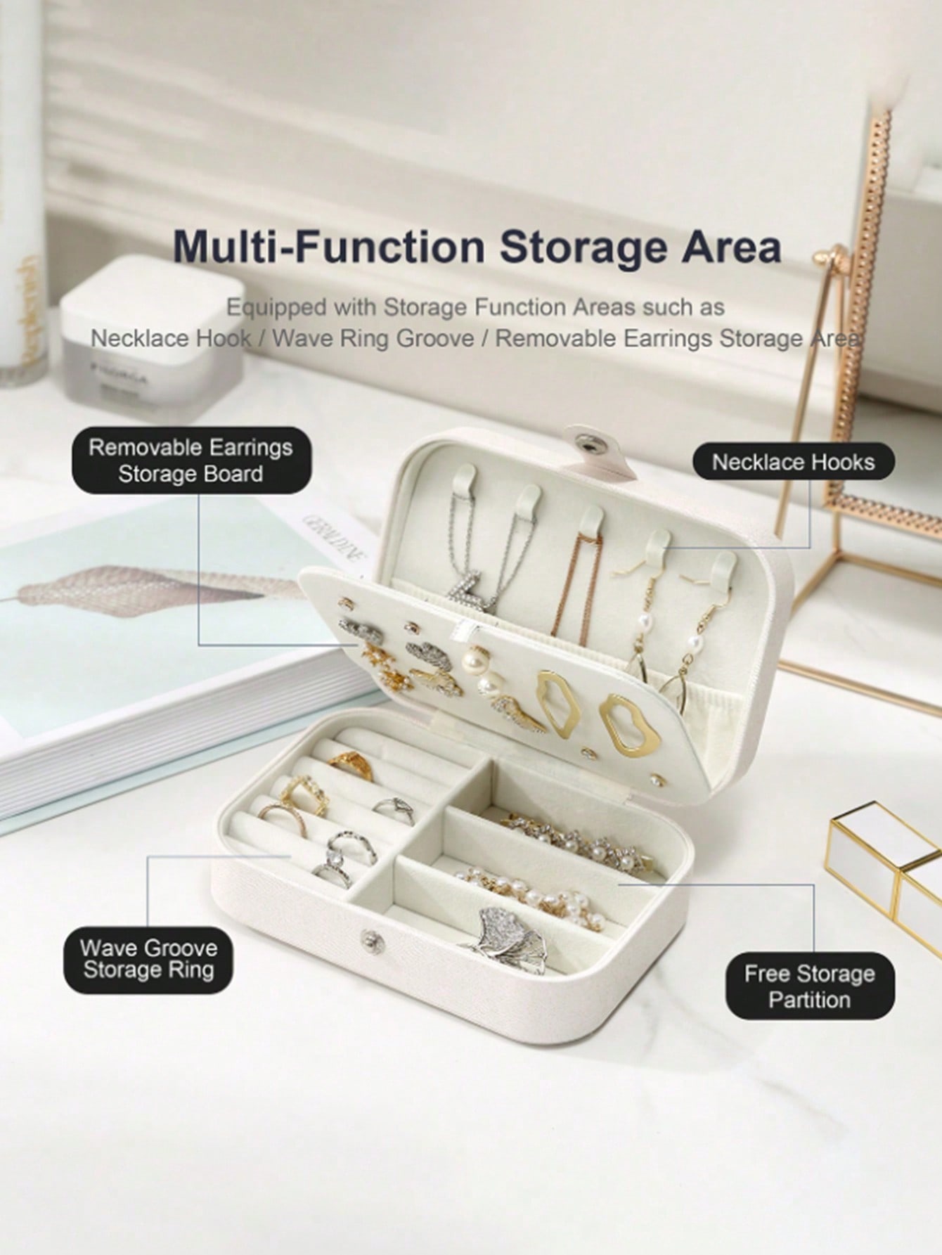 1 Rectangular Jewelry Box Pu J - Jewelry And Watches Stores recensie en prijs