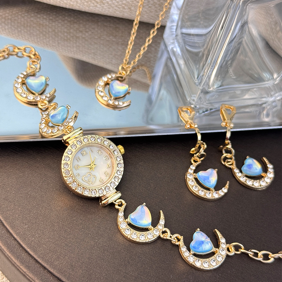 3pcs/set Vintage Love Moon Jew - Vintage Jewelry Watches Women recensie en prijs