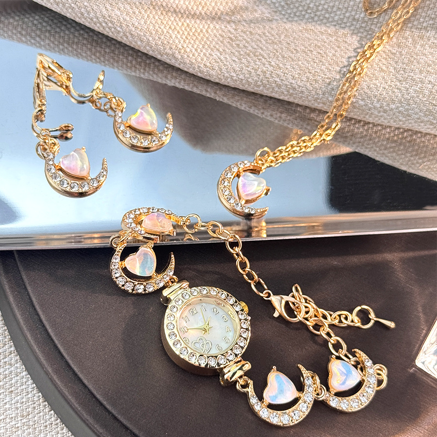 3pcs/set Vintage Love Moon Jew - Vintage Jewelry Watches Women recensie en prijs