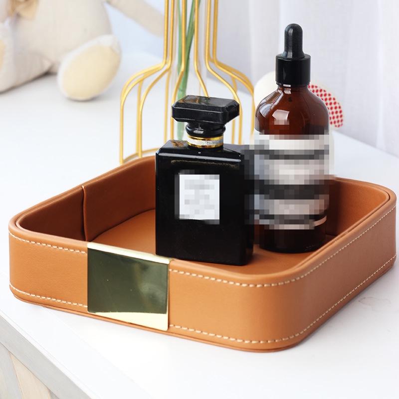Leather Desk Tray Desktop Stor - Jewelry And Watches Stores recensie en prijs