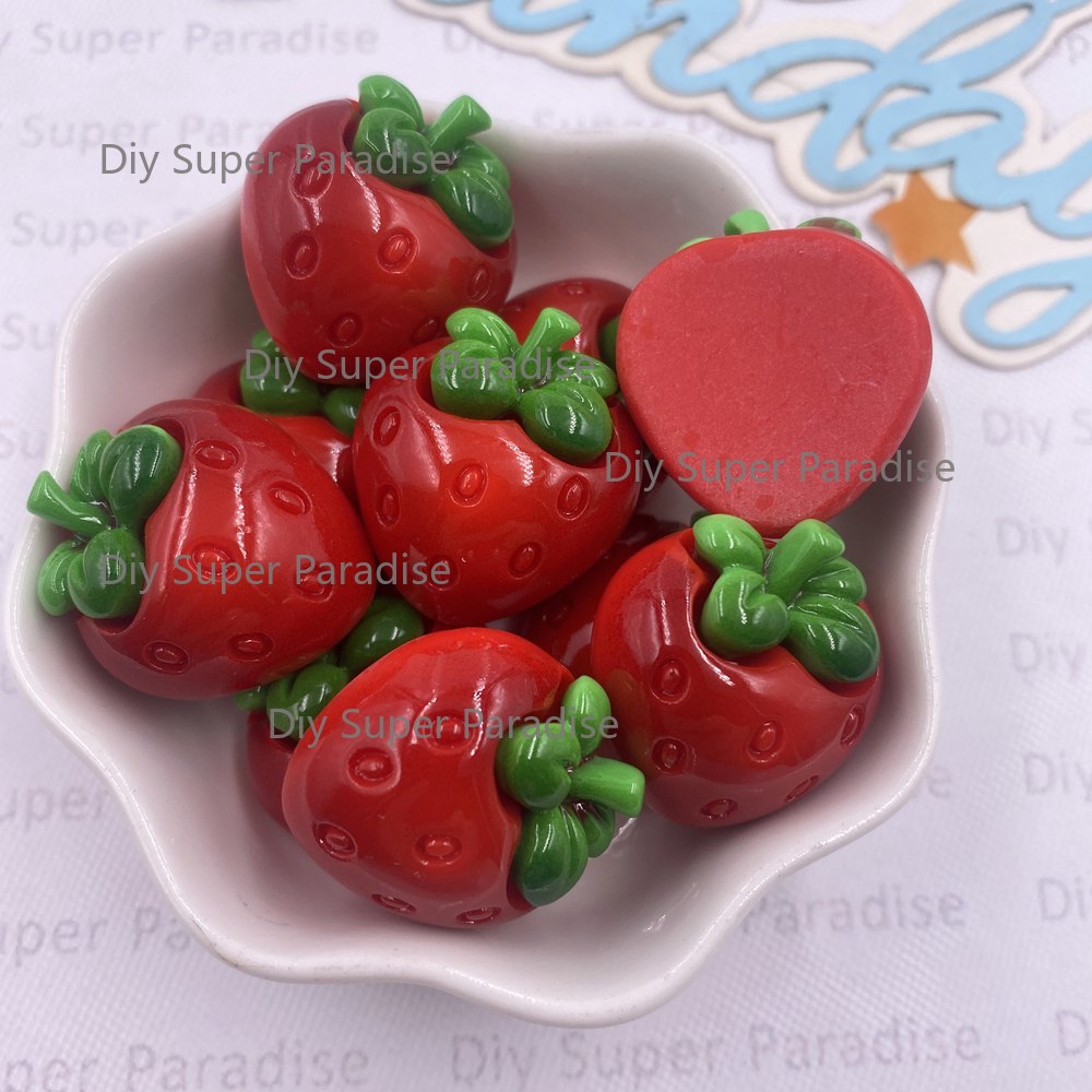 8PCS Resin Kawaii Colorful Red - Paradise Jewelry & Watches Dolphin Mall recensie en prijs