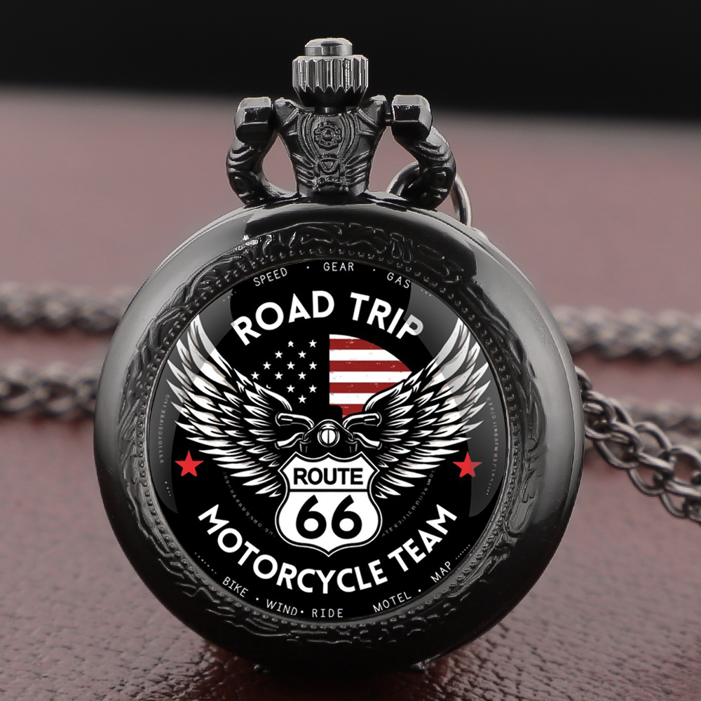 Classic Retro Route 66 Glass D - Vintage Jewelry Watches Women recensie en prijs