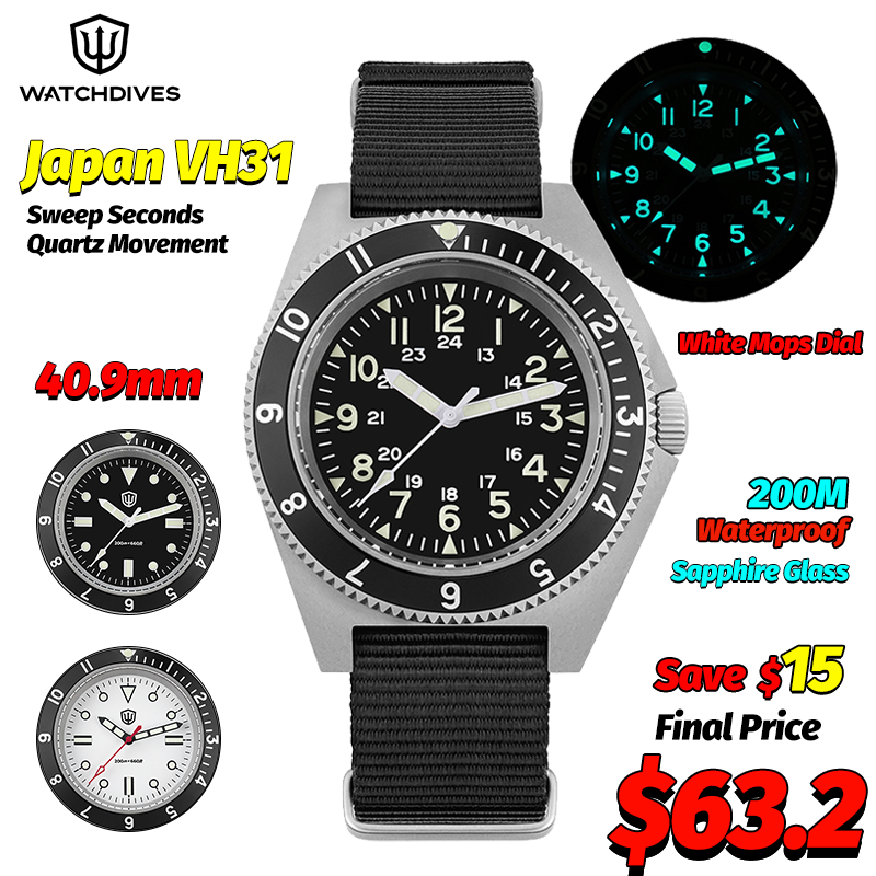 Watchdives WD1972 Quartz Watch - Jewelry Watches Box recensie en prijs