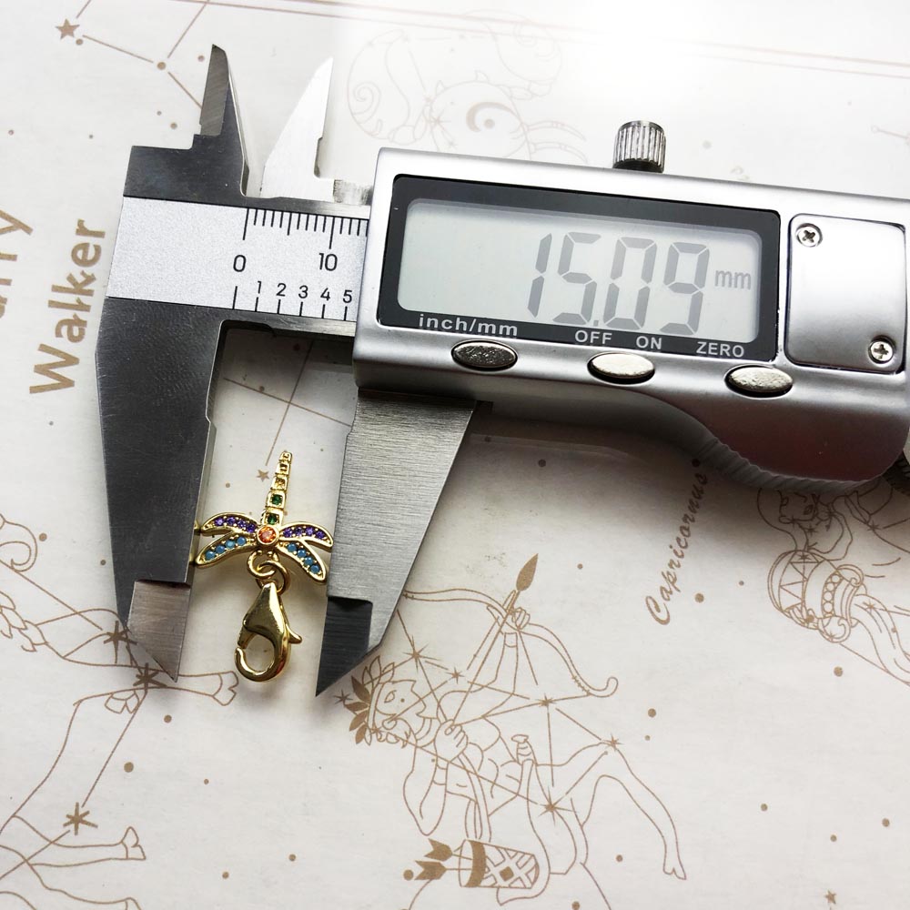 Dragonfly Charm Pendant Autumn - Paradise Jewelry & Watches Dolphin Mall recensie en prijs
